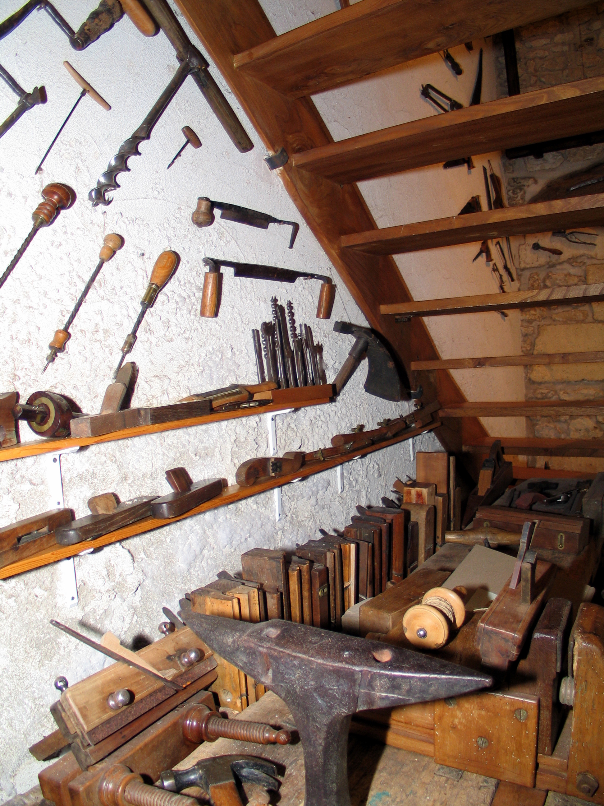 Photo outils de menuiserie