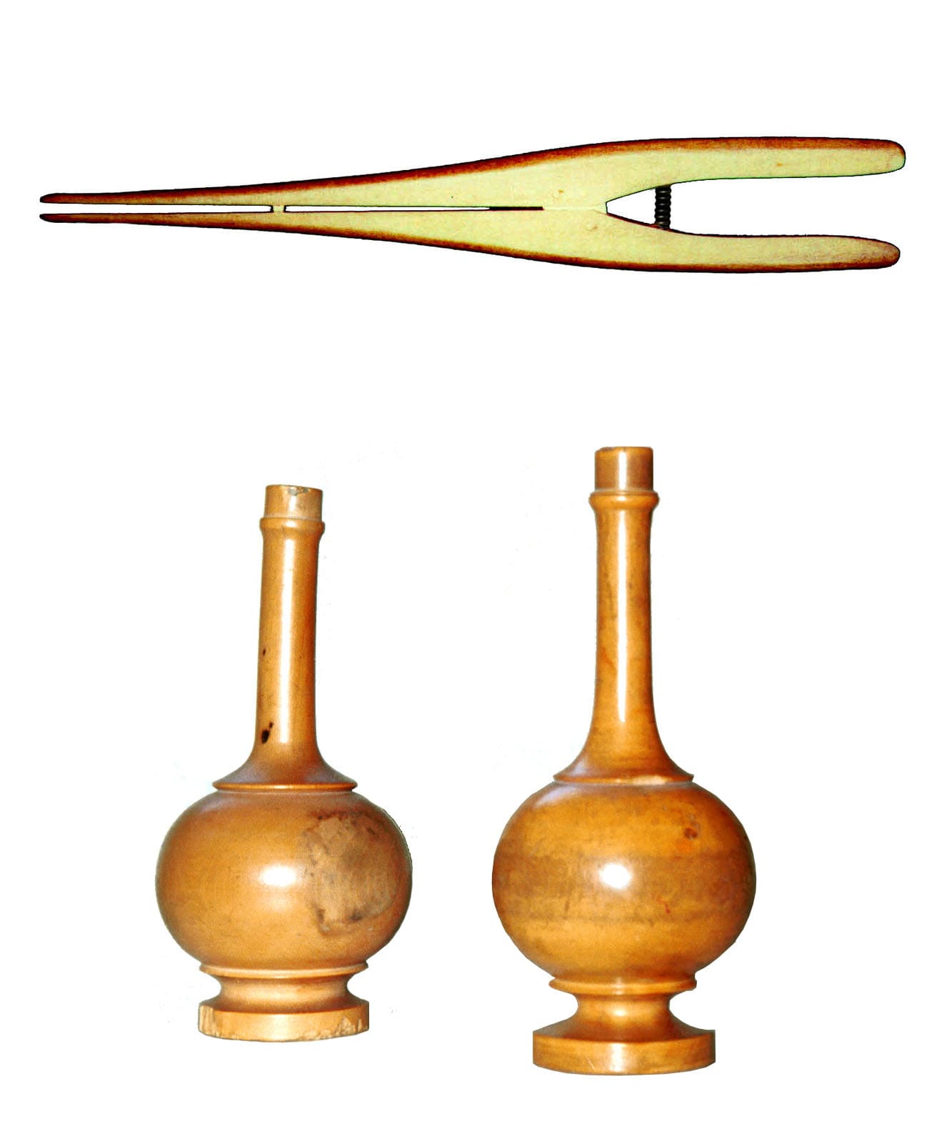 Photo Demoiselle et Burettes